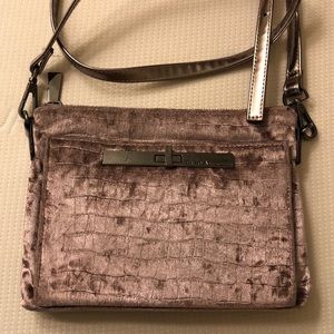 Enzo Angiolini Purple Crossbody Bag/WOC